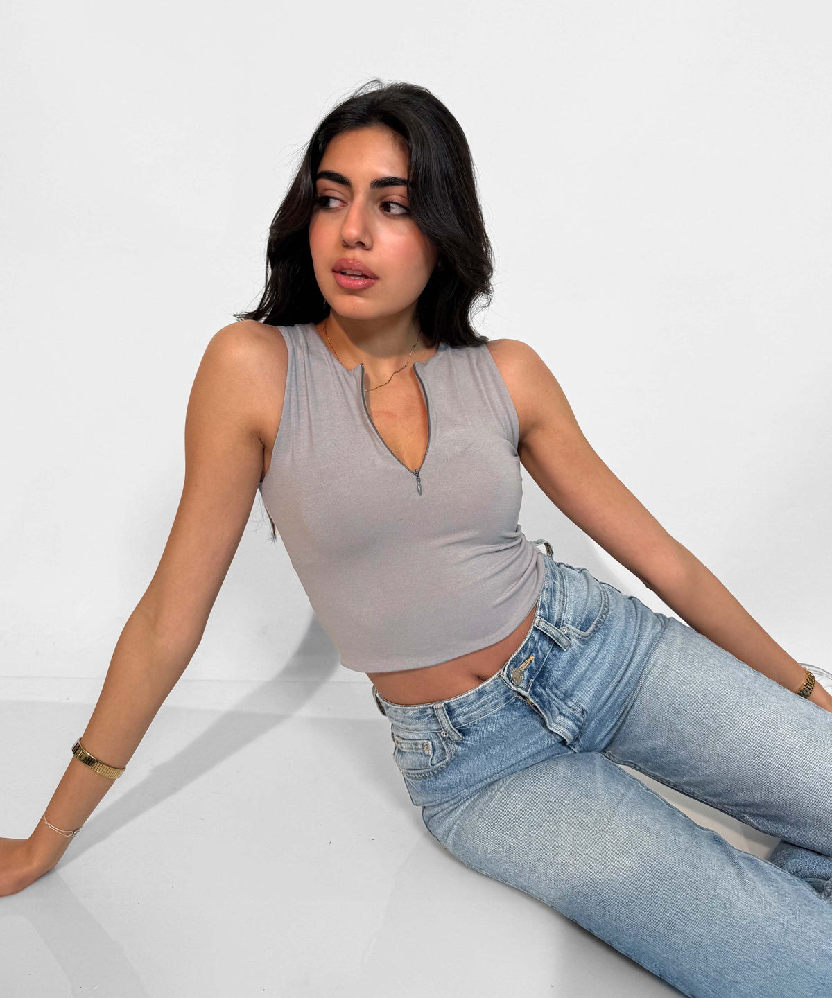 Zip-Up Top