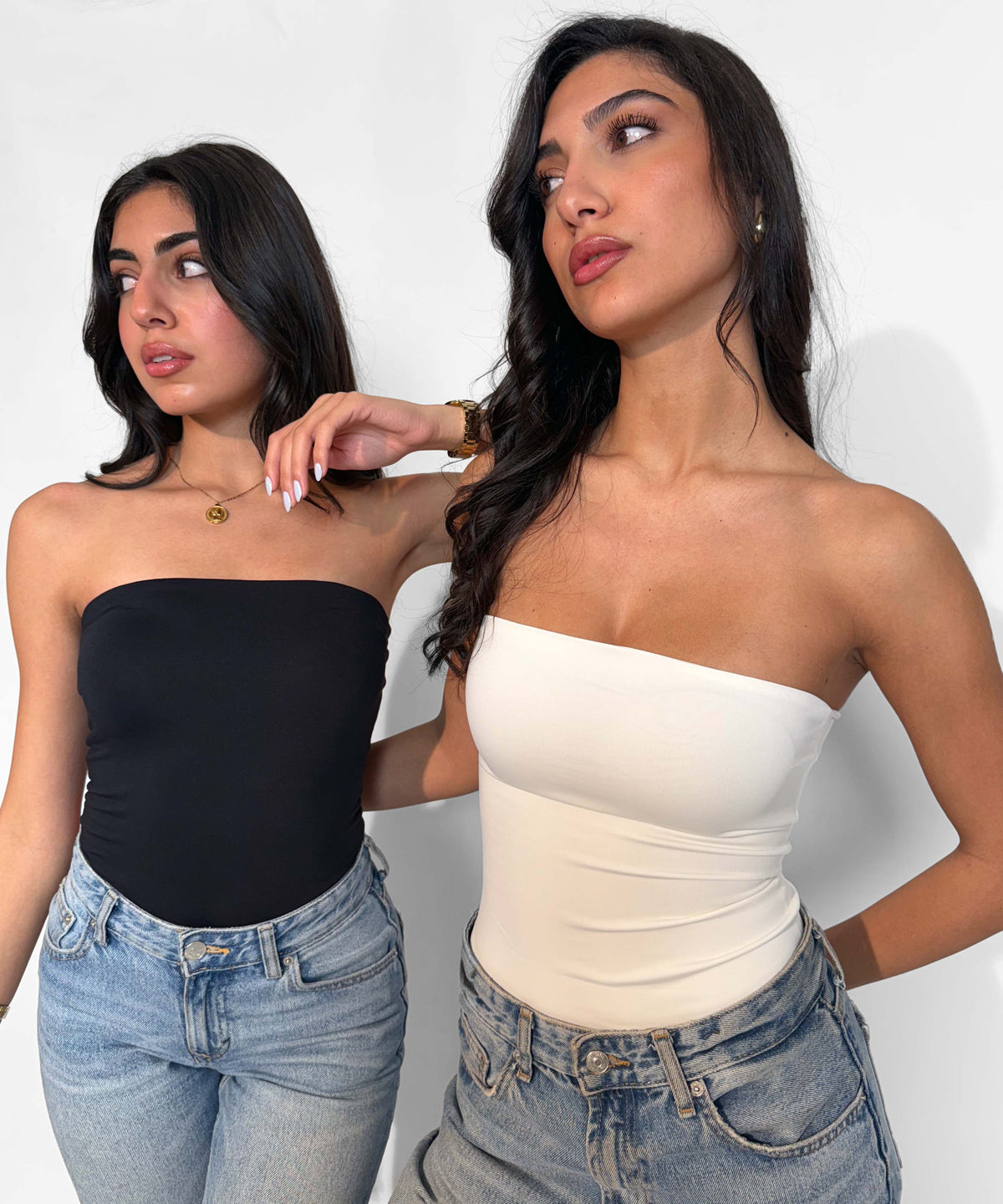 Strapless bodysuit
