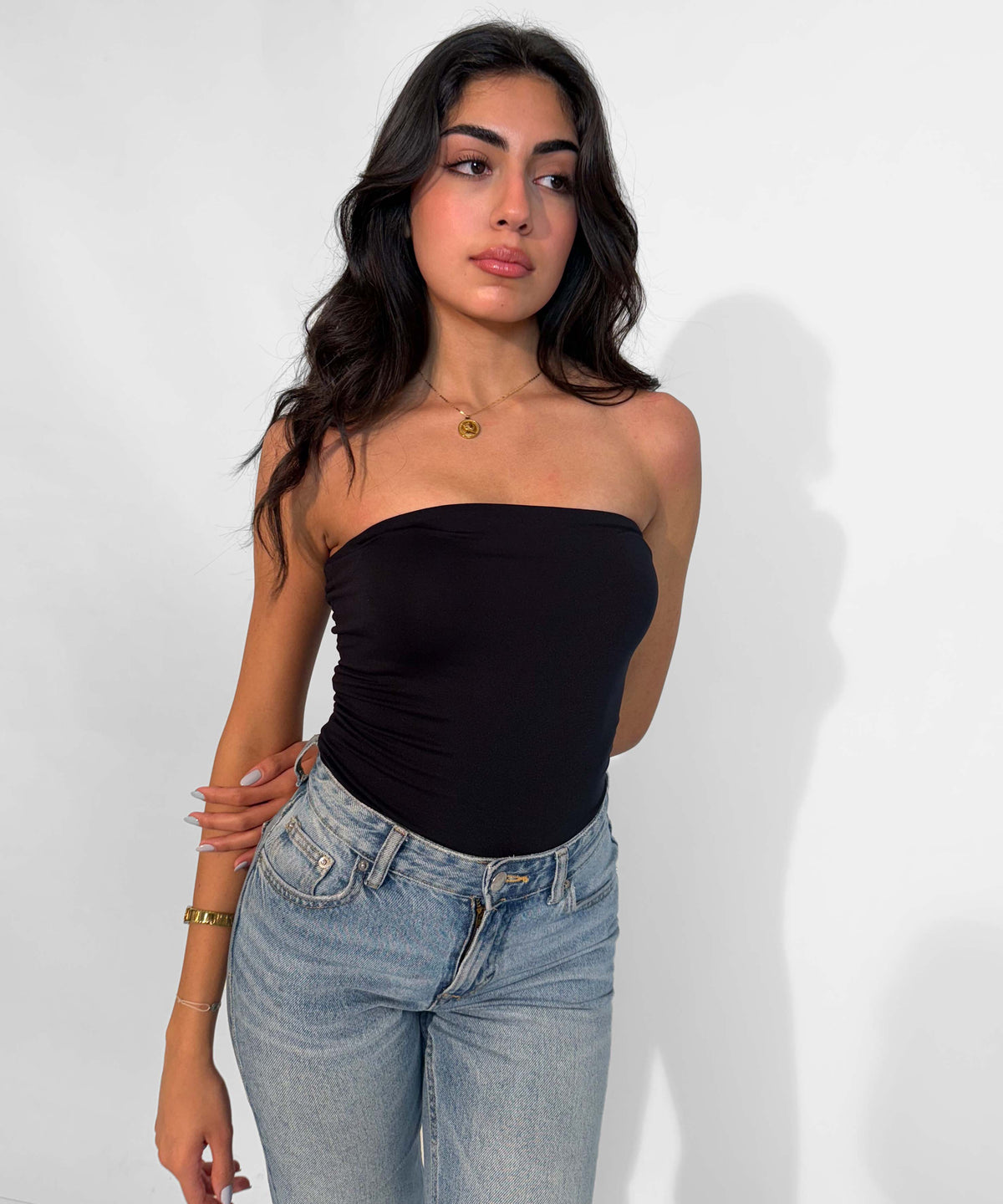 Strapless bodysuit