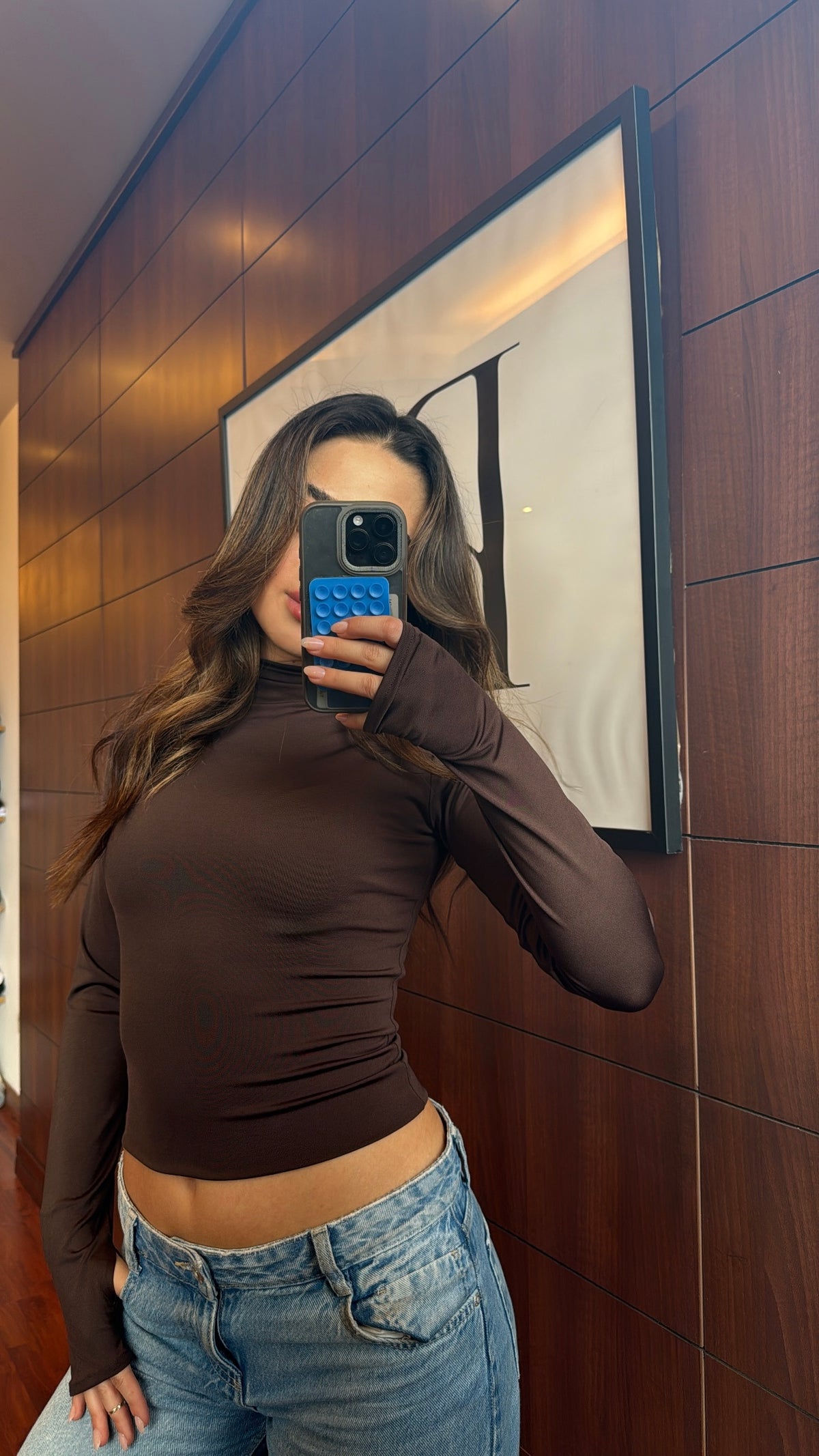 Mock Neck Long Sleeve