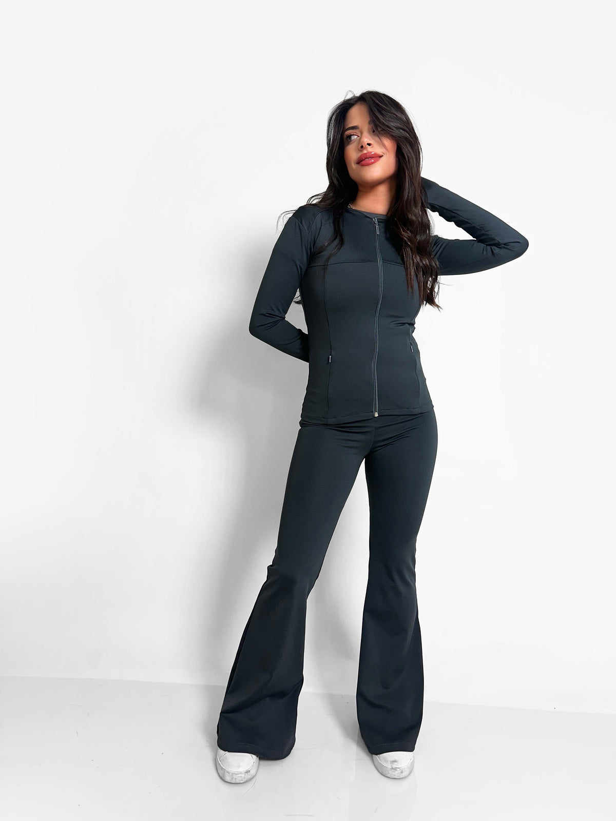 Fit flared leggings