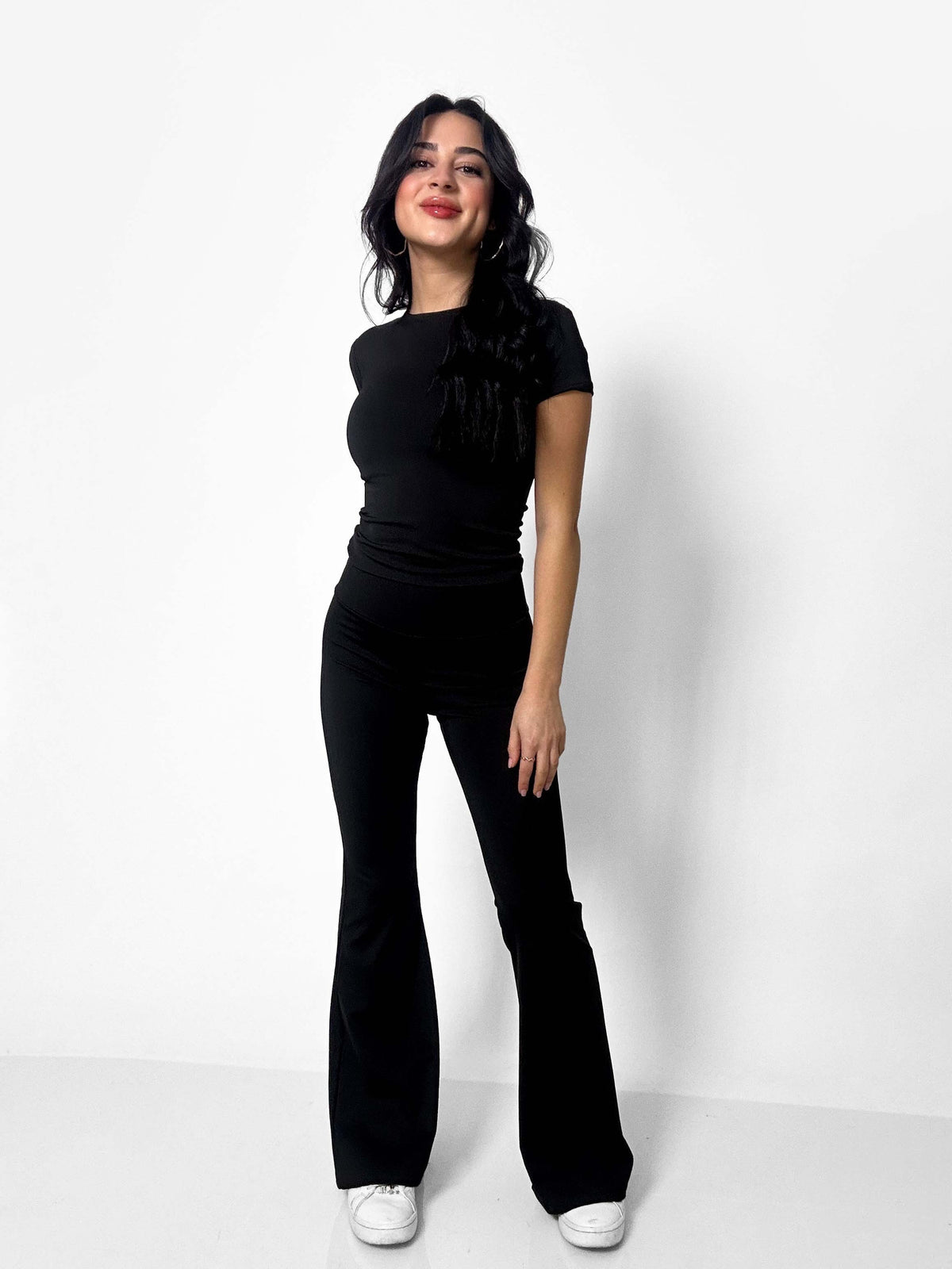 Fit flared leggings