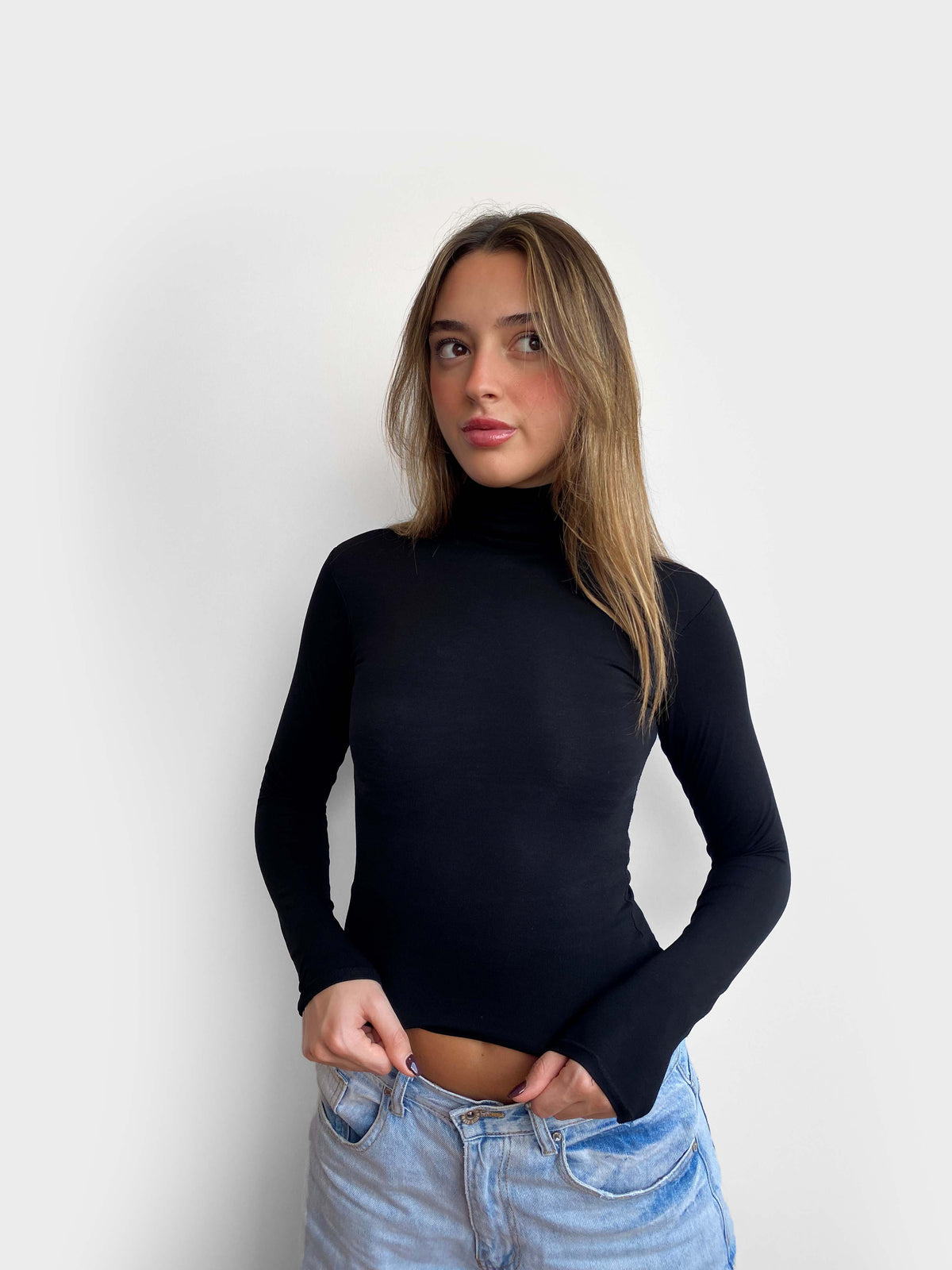 Turtleneck Top