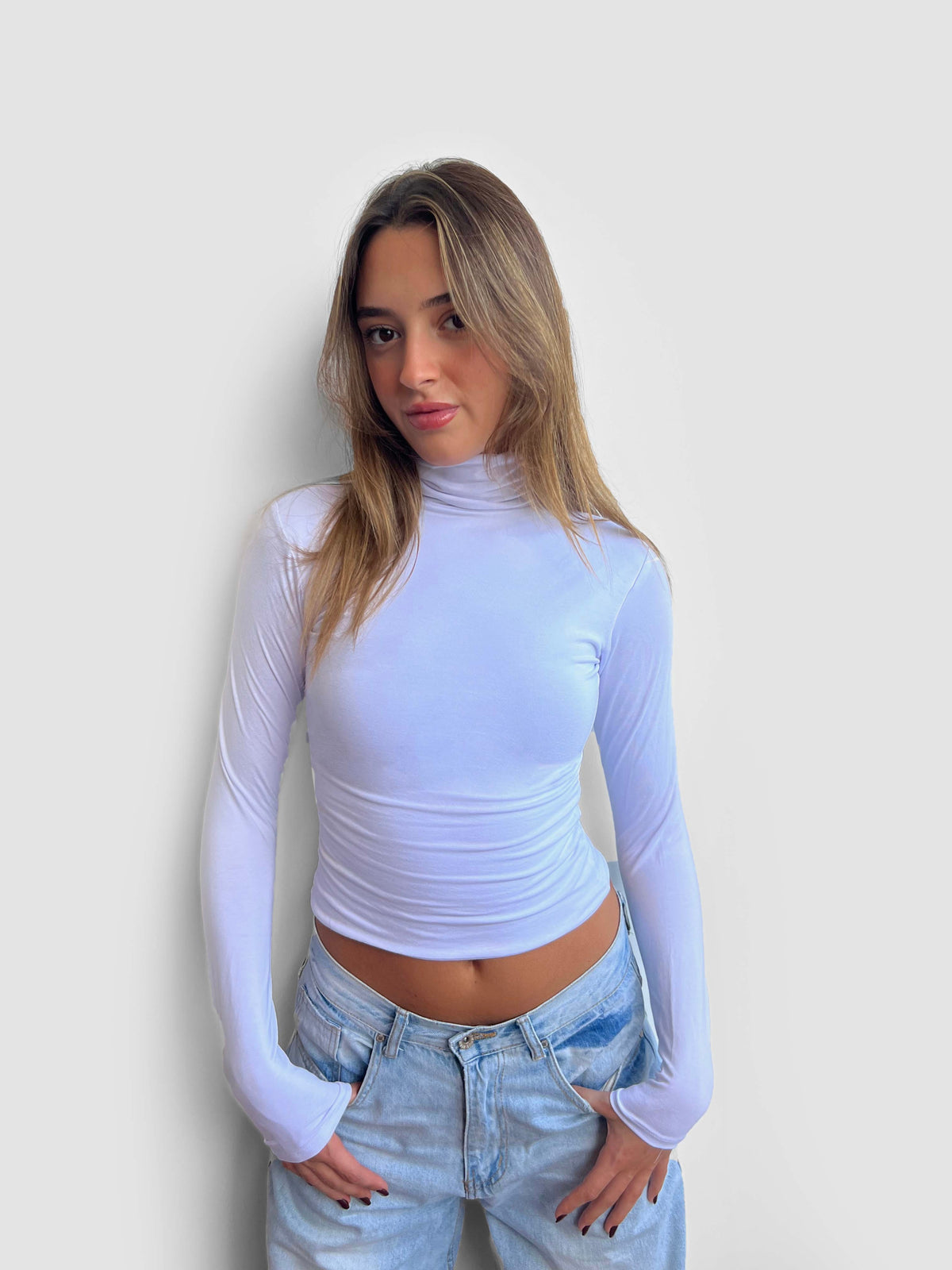 Turtleneck Top