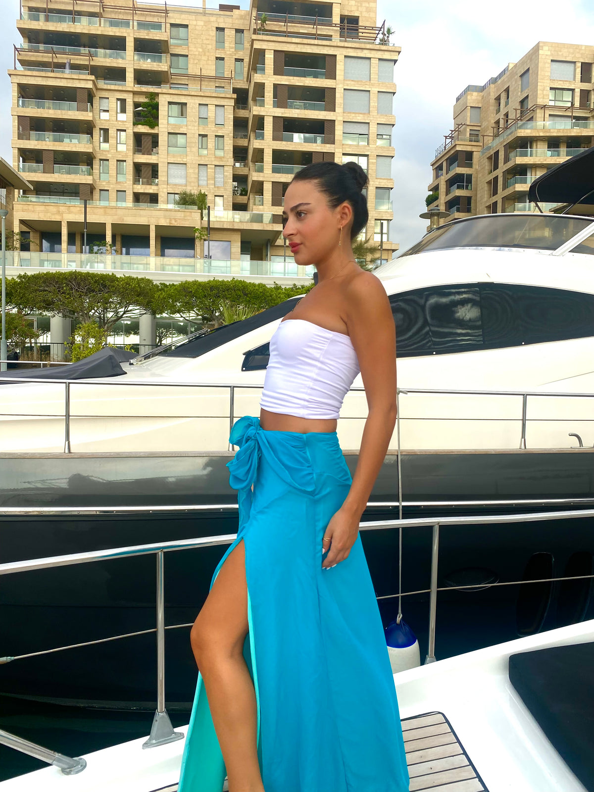 Cyan Skirt