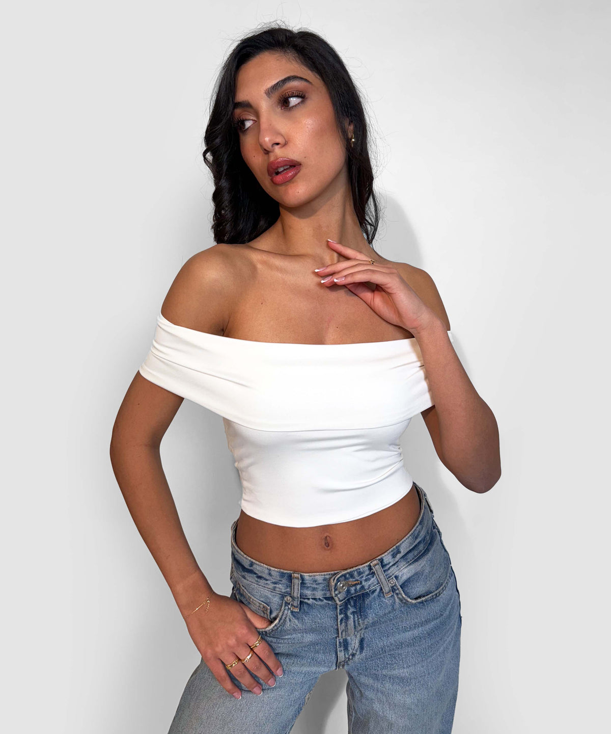 Off-Shoulder top