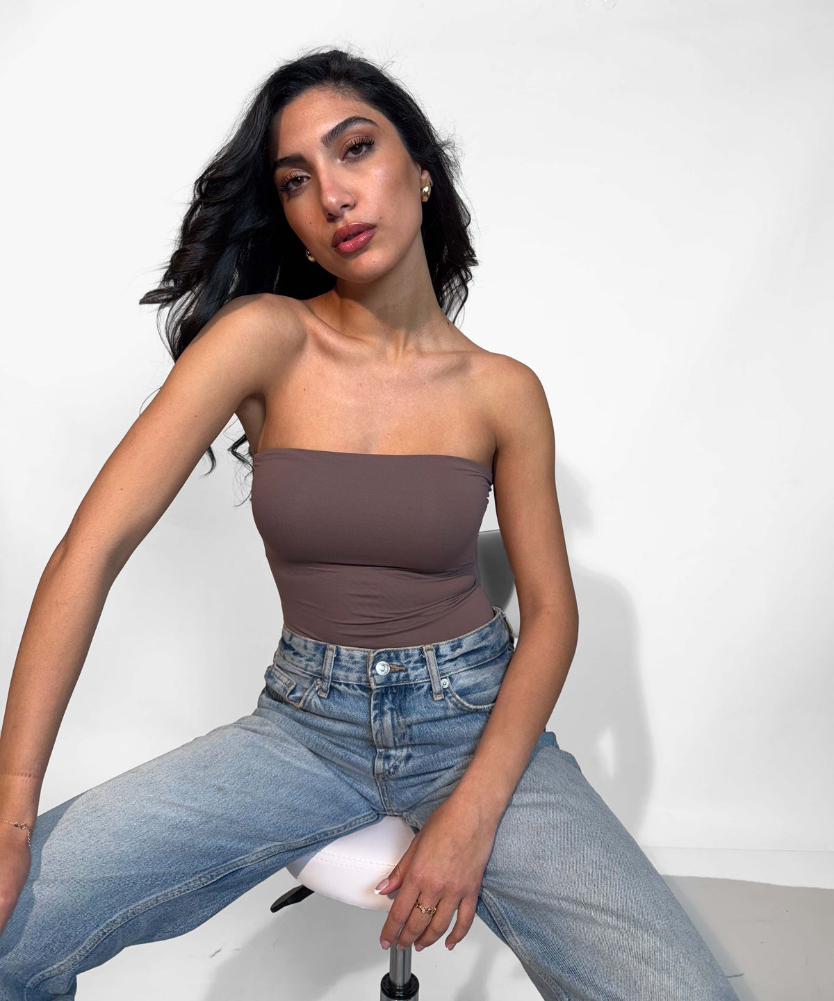 Strapless bodysuit